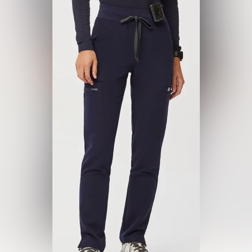 Figs High Waisted Yola Skinny Scrub Pants
